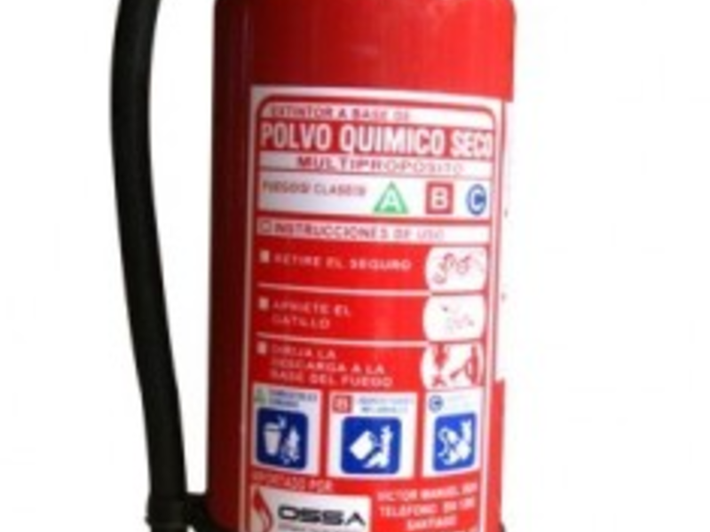 Extintor PQS 4kg 75% DS 44 OSORNO