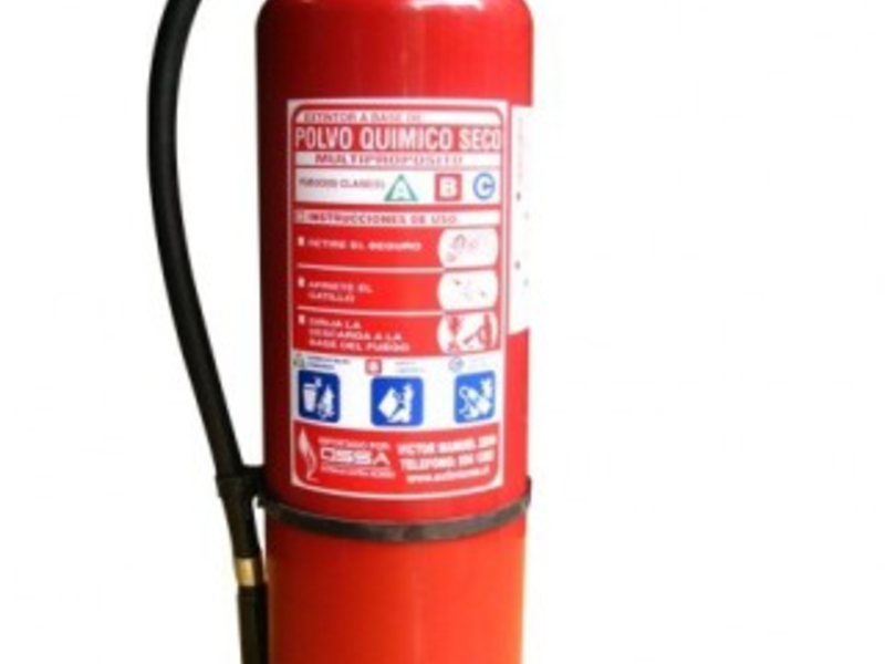Extintor Ossa PQS 6KG 75% DS 44 OSORNO
