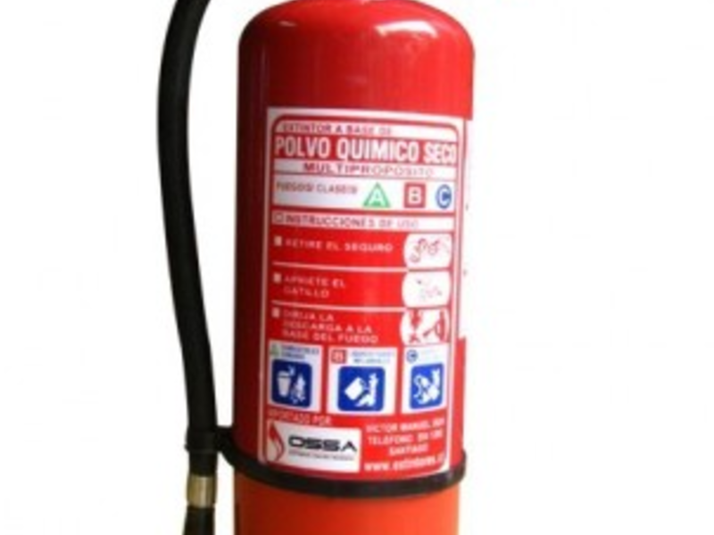 Extintor PQS 4kg 90% DS 44 PUNTA ARENAS