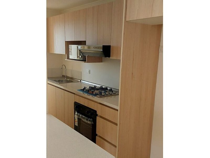 Muebles cocina melamina de roble Chile