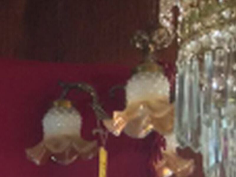 Lampara Candelabro Flor Chile
