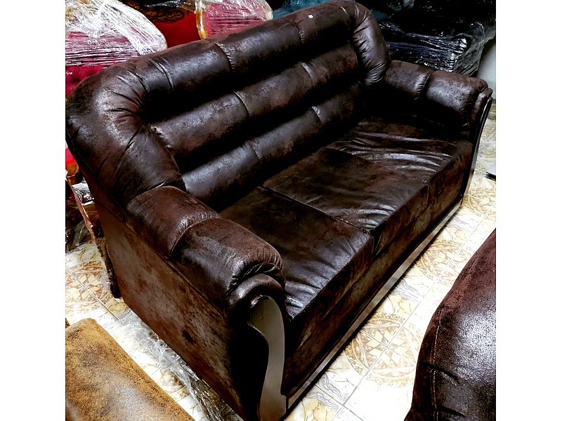 Sillon cuero cafe Chile
