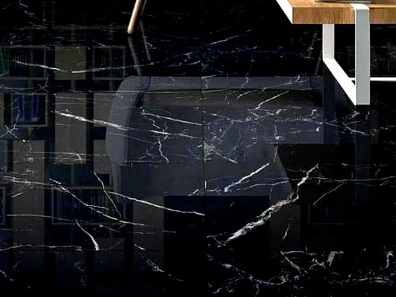 Piso porcelanato glaciar negro Chile