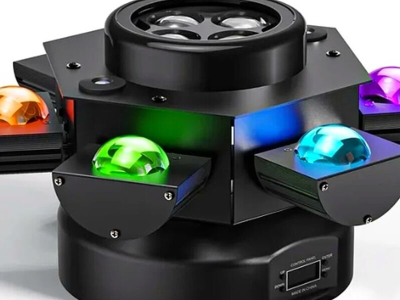 Cabeza móvil Led six arms 100w - Chile