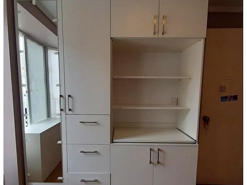 Closet espejo blanco SANTIAGO