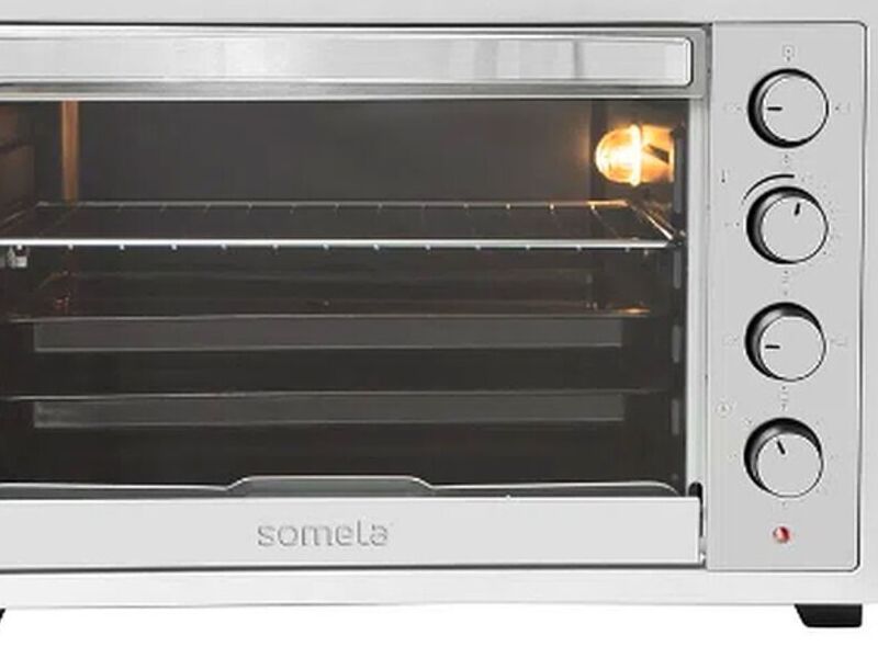 Horno Eléctrico Somela 60 Litros Steel Oven