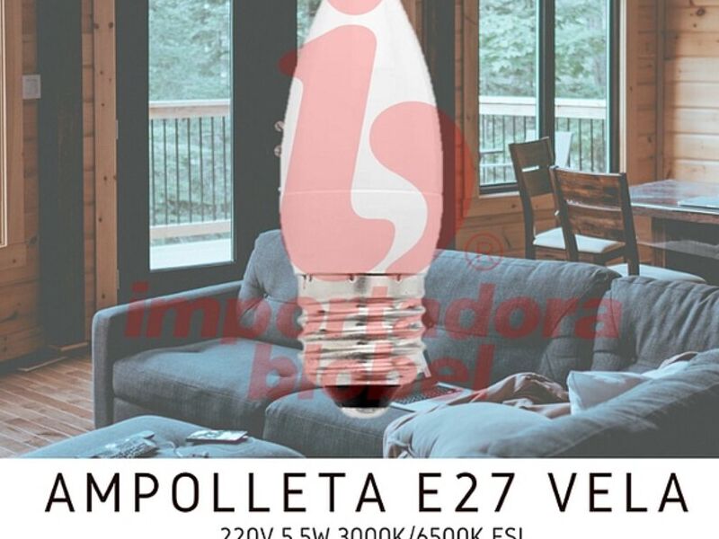 Ampolleta E27 Vela - Chile