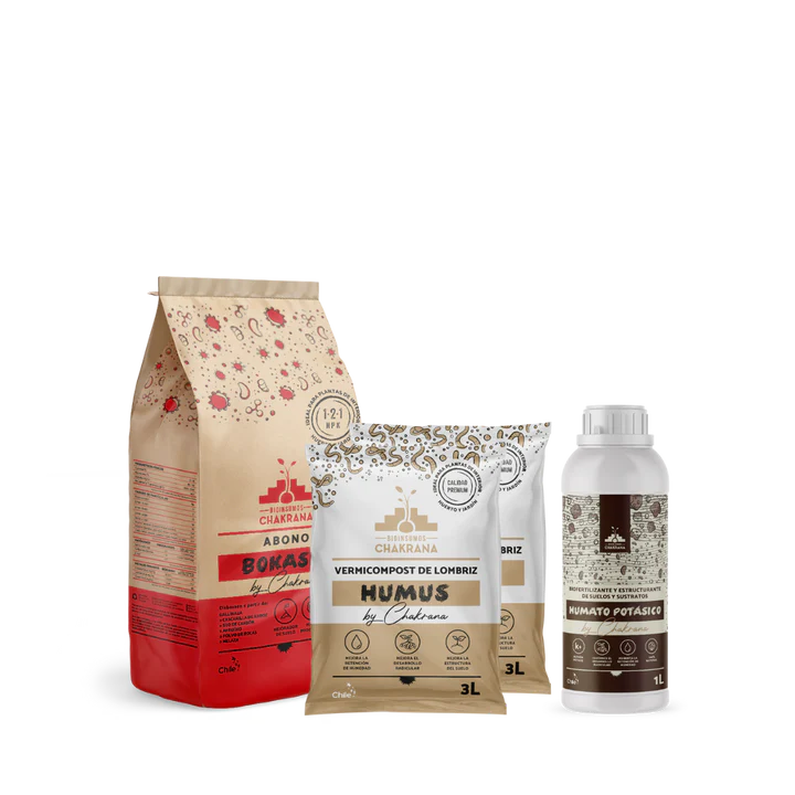 Pack Abonando Mis Plantas XL CHILE 