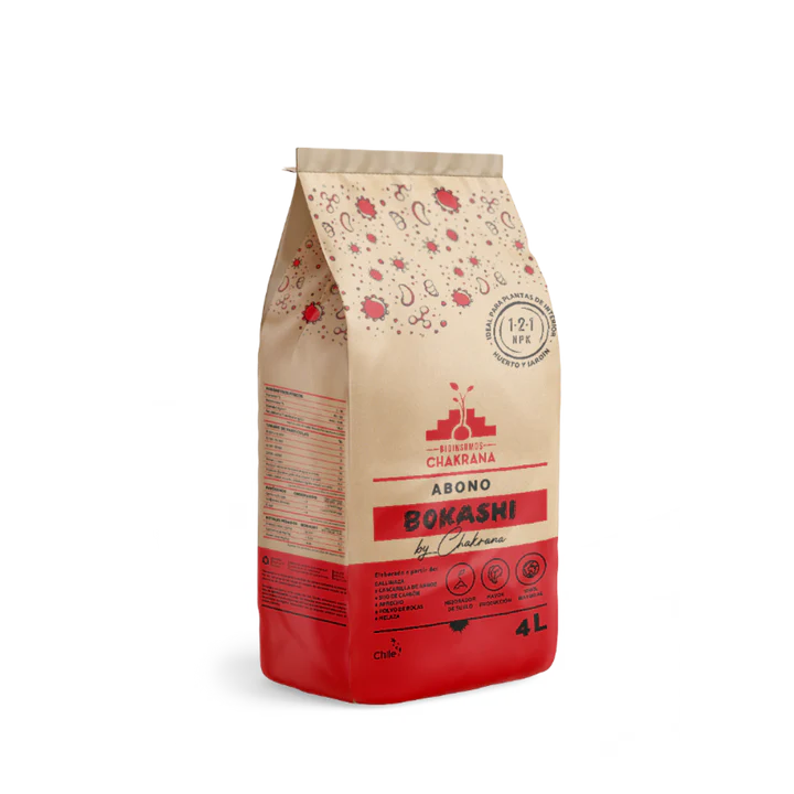 Abono Bokashi 4L cHILE 