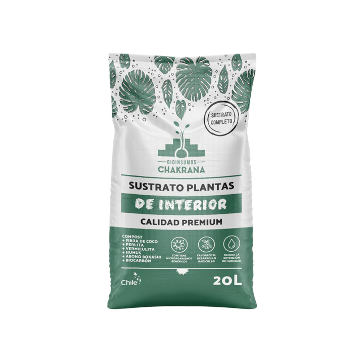 Sustrato Plantas de Interior 20L CHILE 