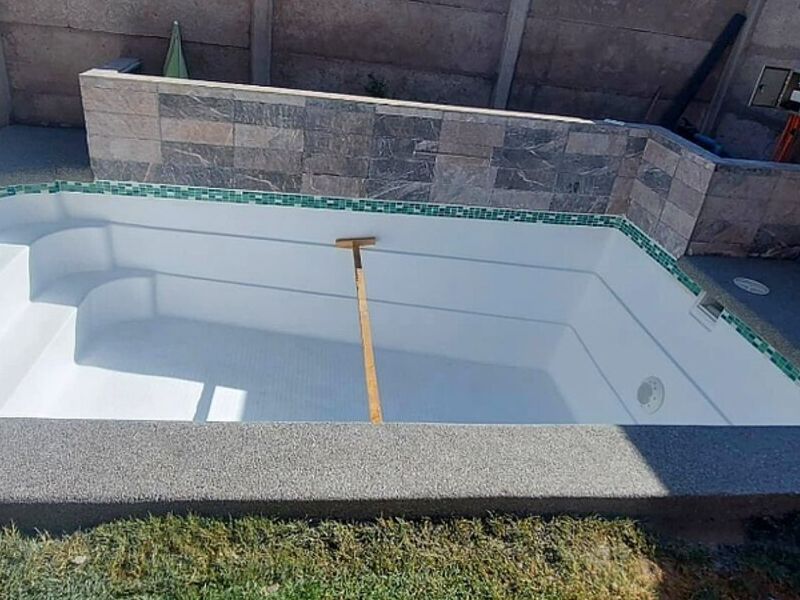 Piscina blanca Chile