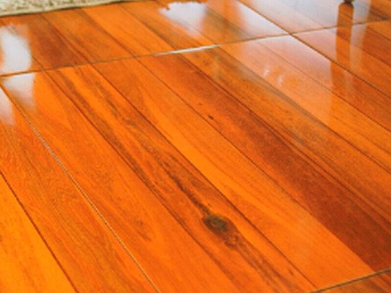 Piso de madera Zebrano 
