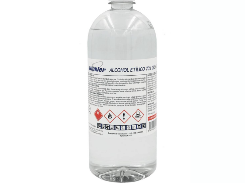 Alcohol desinfectante Arica