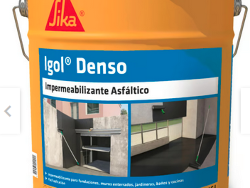 Pintura  Impermeable Denso SANTIAGO