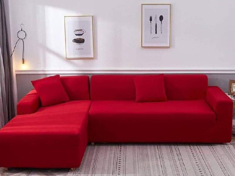 Sillón Modular Esquinero Rojo Santiago