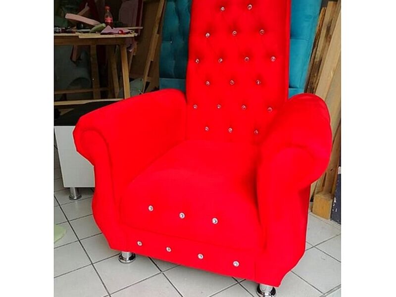 Poltrona Victoria color rojo COQUIMBO