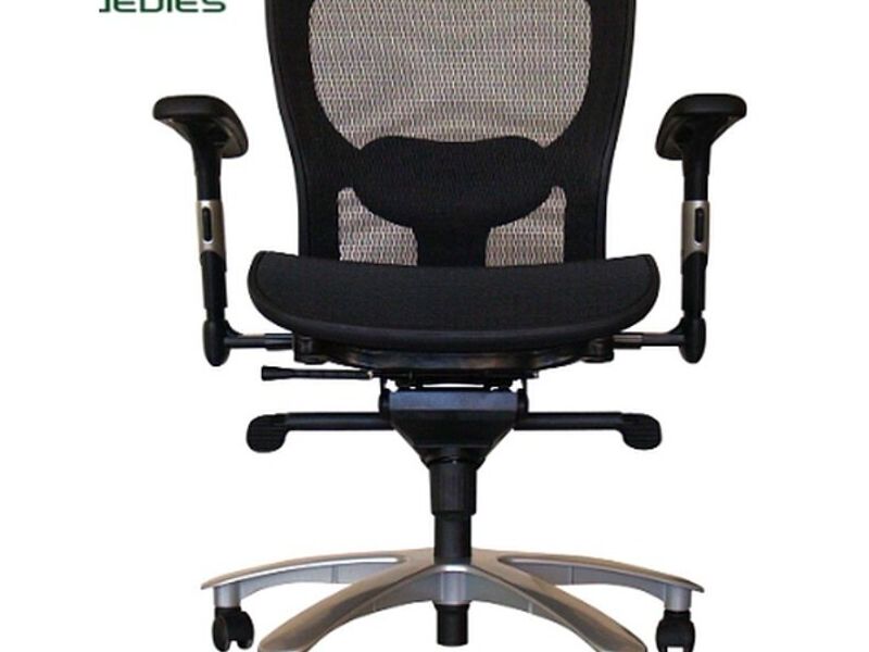 silla negra de oficina Santiago