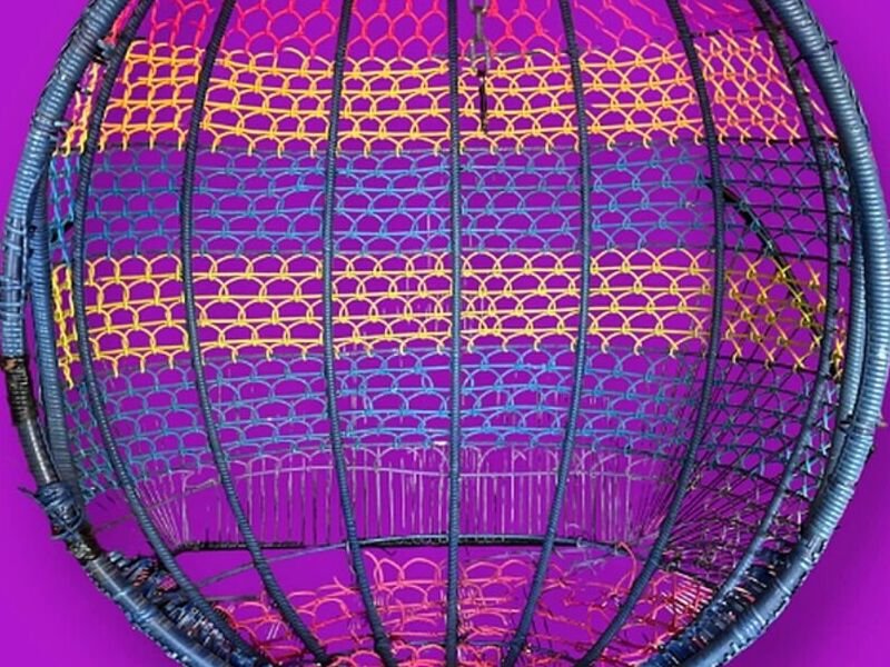 Silla Gota Mimbre Colores Maule