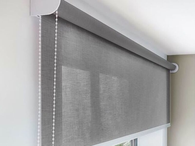 Cortinas Roller Gris - Chile