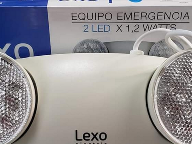 Luces led emergencia SANTIAGO