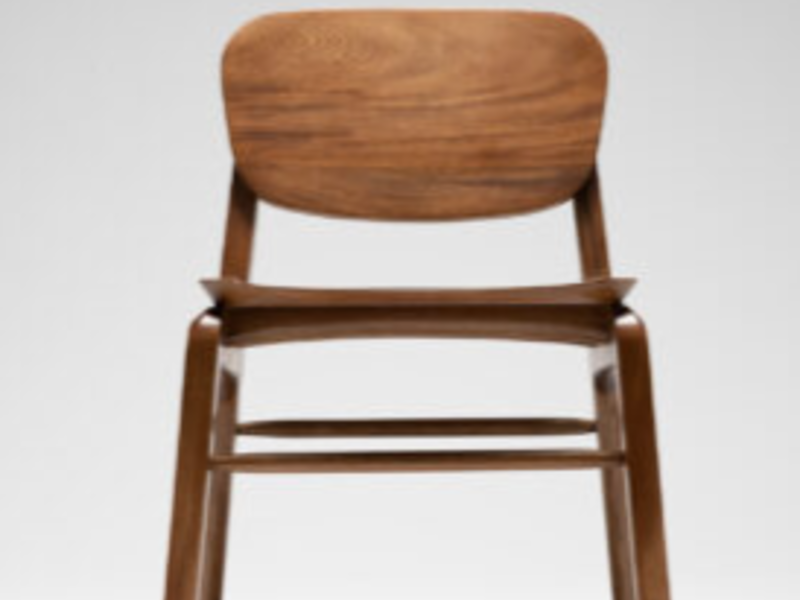Silla Madera Café Chile