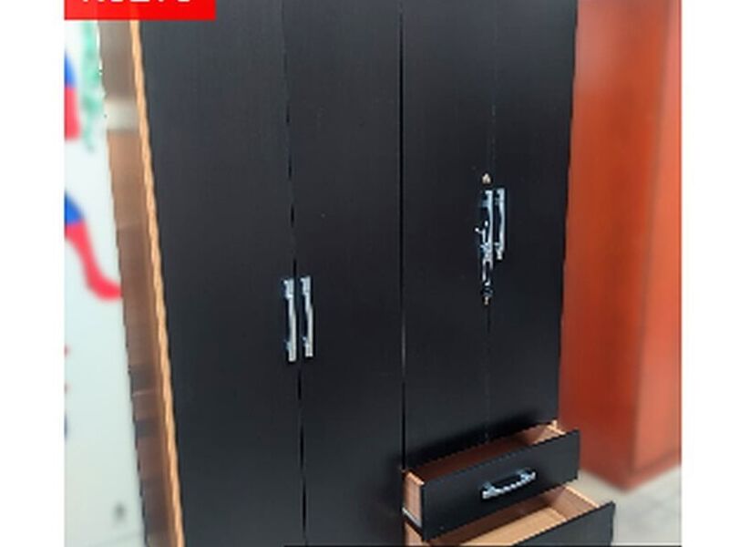 Closet 4 Cuerpos Bicolor Oscuro Talca