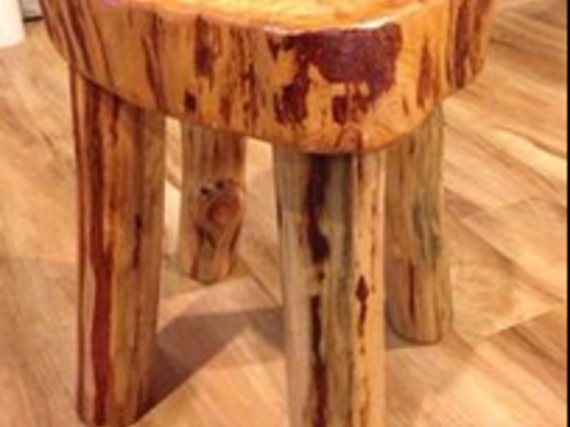Banco madera rustica  SANTIAGO