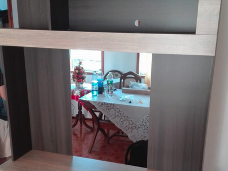 mueble TV bicolor melamina VALPARAISO
