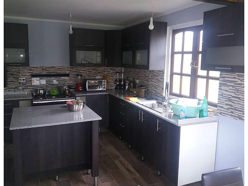 Mueble Cocina Melamina Color Espresso COPIAPÓ