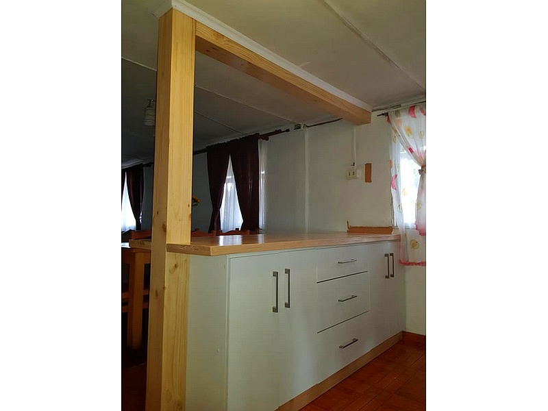 Mueble Cocina Melamina Blanca SAN FELIPE