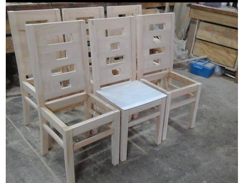 Silla Madera Pino OSORNO