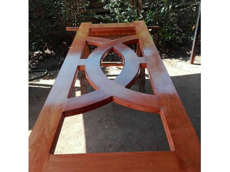 Puerta de madera de roble - Chile