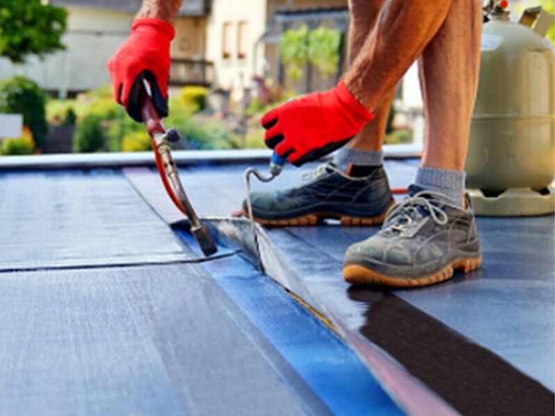 Instalación Membrana Asfáltica Gravilla - Chile