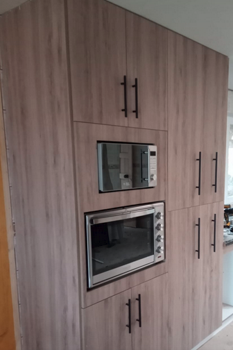 Mueble melamina roble santana CHILOE