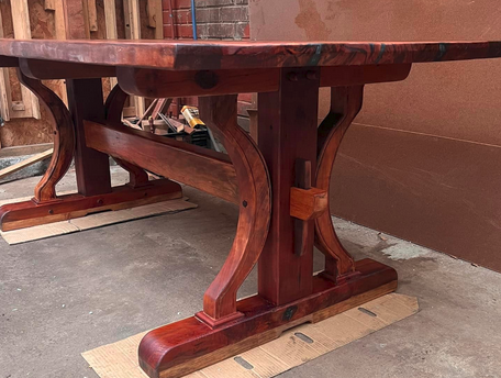 Mesa comedor madera roble DALCAHUE 
