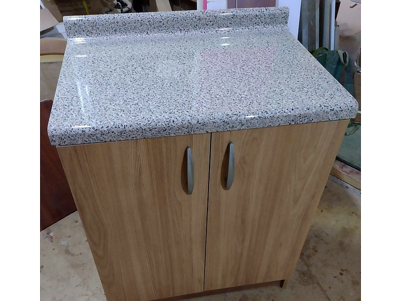 Mueble Base Cocina Cubierta Mármol LOS ANGELES 