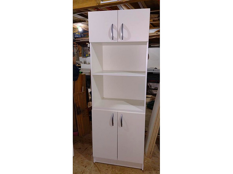 Mueble Microondas Color Blanco LOS ANGELES