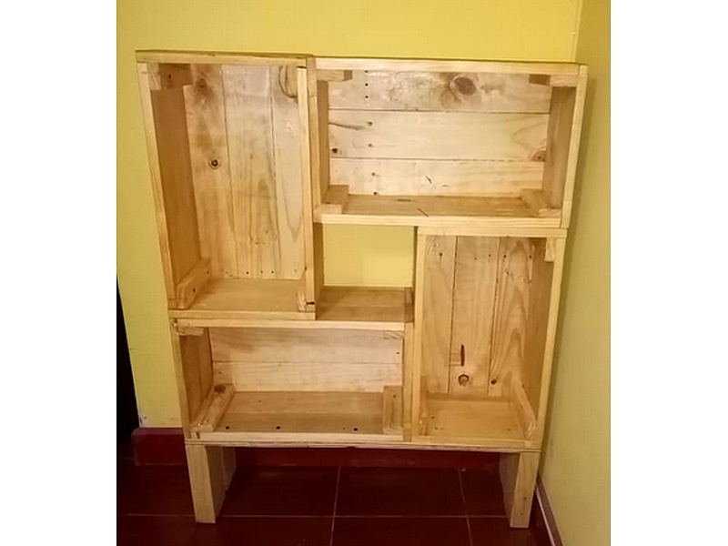 Mueble Estantería Madera Palet IQUIQUE 