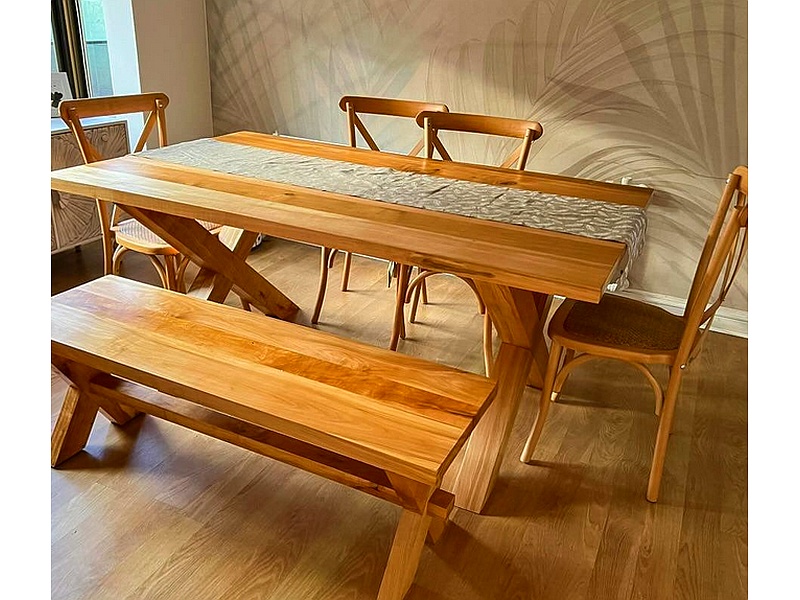Mesa Comedor Madera Lenga IQUIQUE