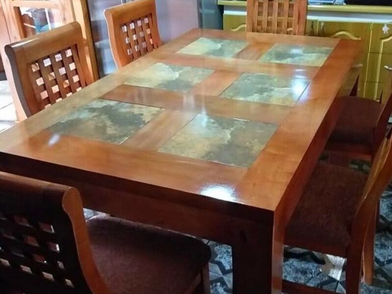 Mesa comedor 6 sillas SANTIAGO