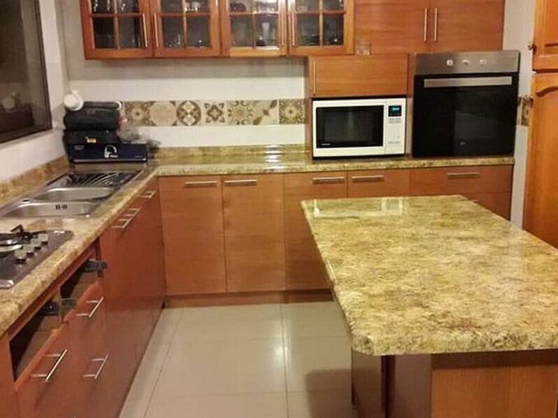 Mueble cocina madera Laurel SANTIAGO