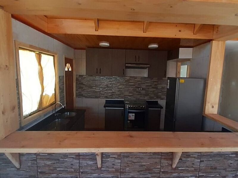 Mueble cocina aserrado nórdico SANTIAGO