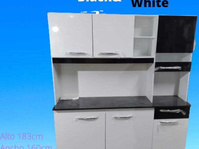 Mueble Cocina Black/White Biobio