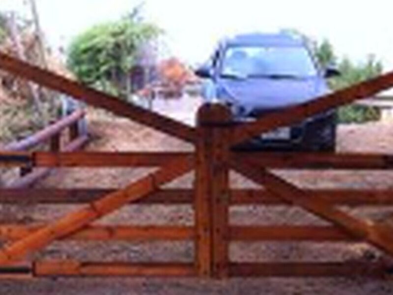 Cerco madera Chile