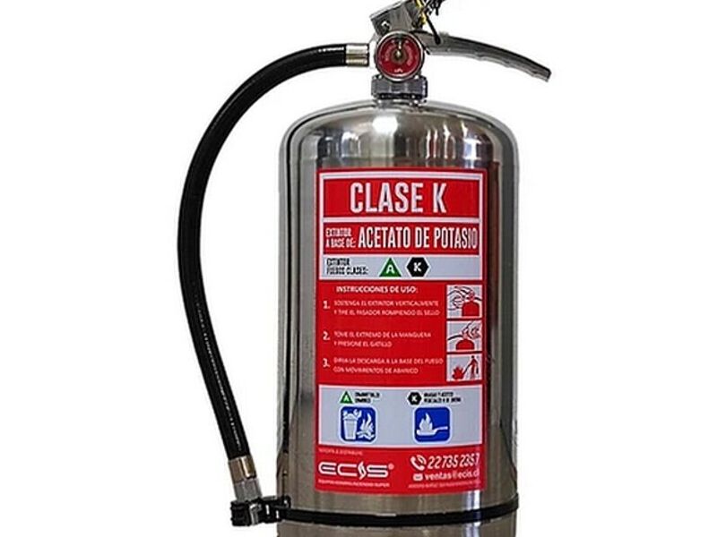Extintor Clase K SANTIAGO