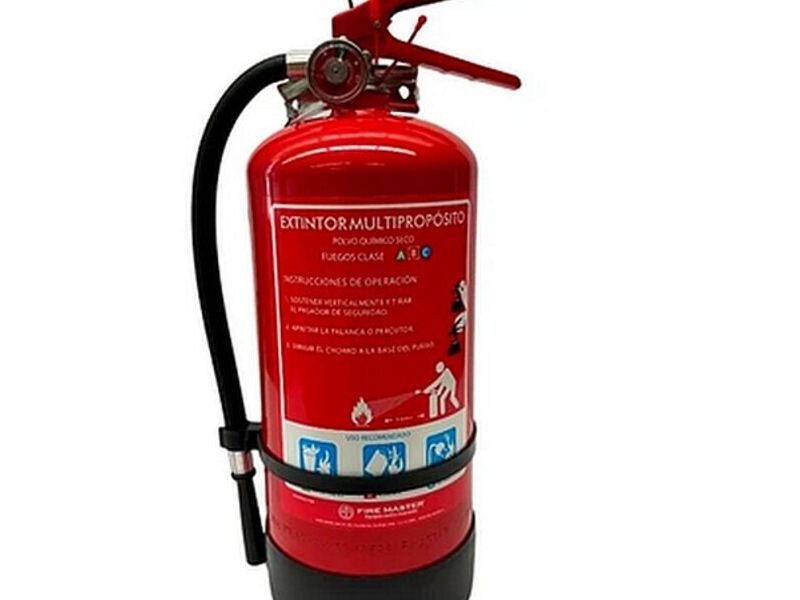 Extintor 4 Kg P.Q.S. SANTIAGO