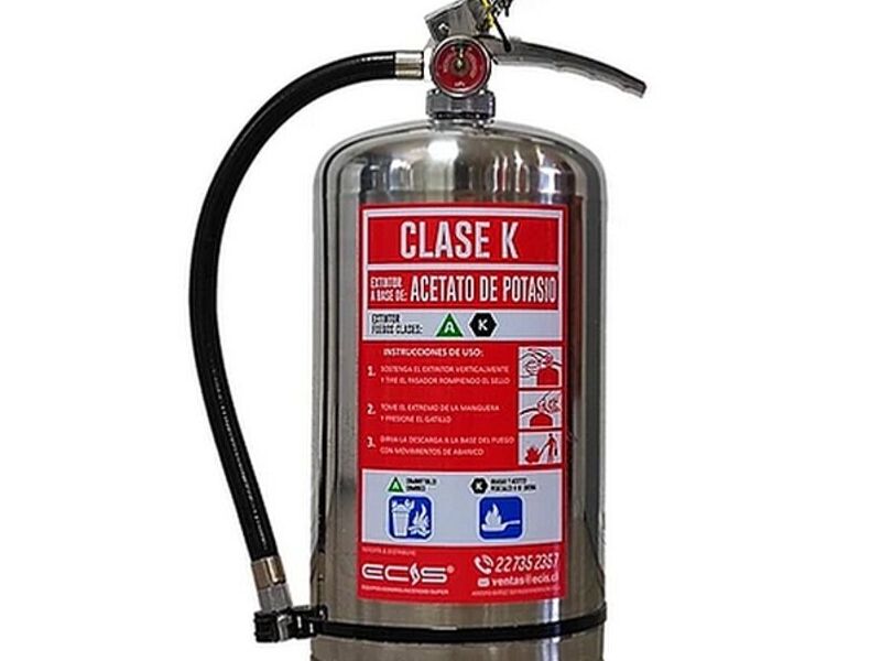 Extintor Clase K 6 Litros SANTIAGO