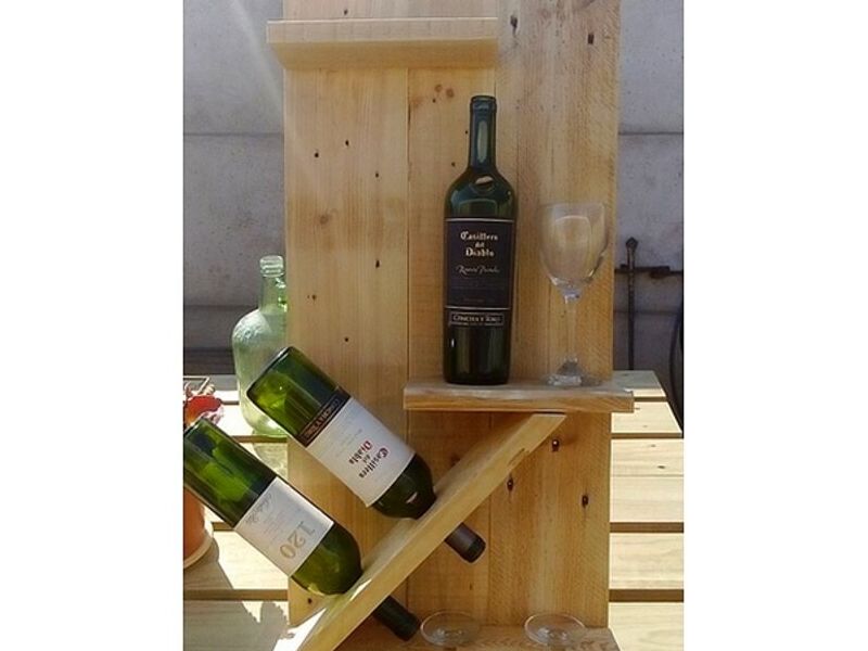 Estante copas-vinos QUILLOTA