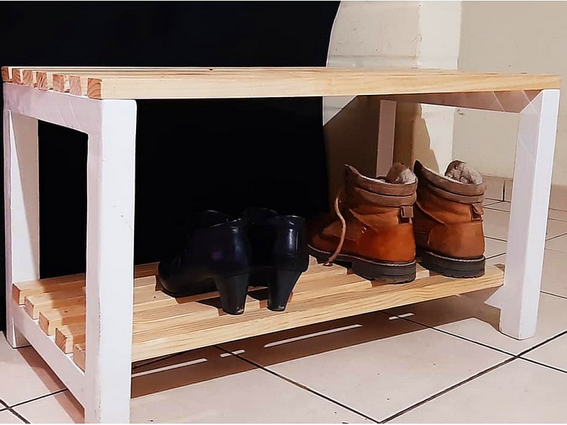 Mueble Zapatero Madera SANTIAGO