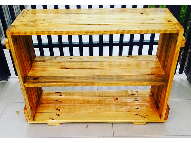 Zapatero Madera Laurel SANTIAGO